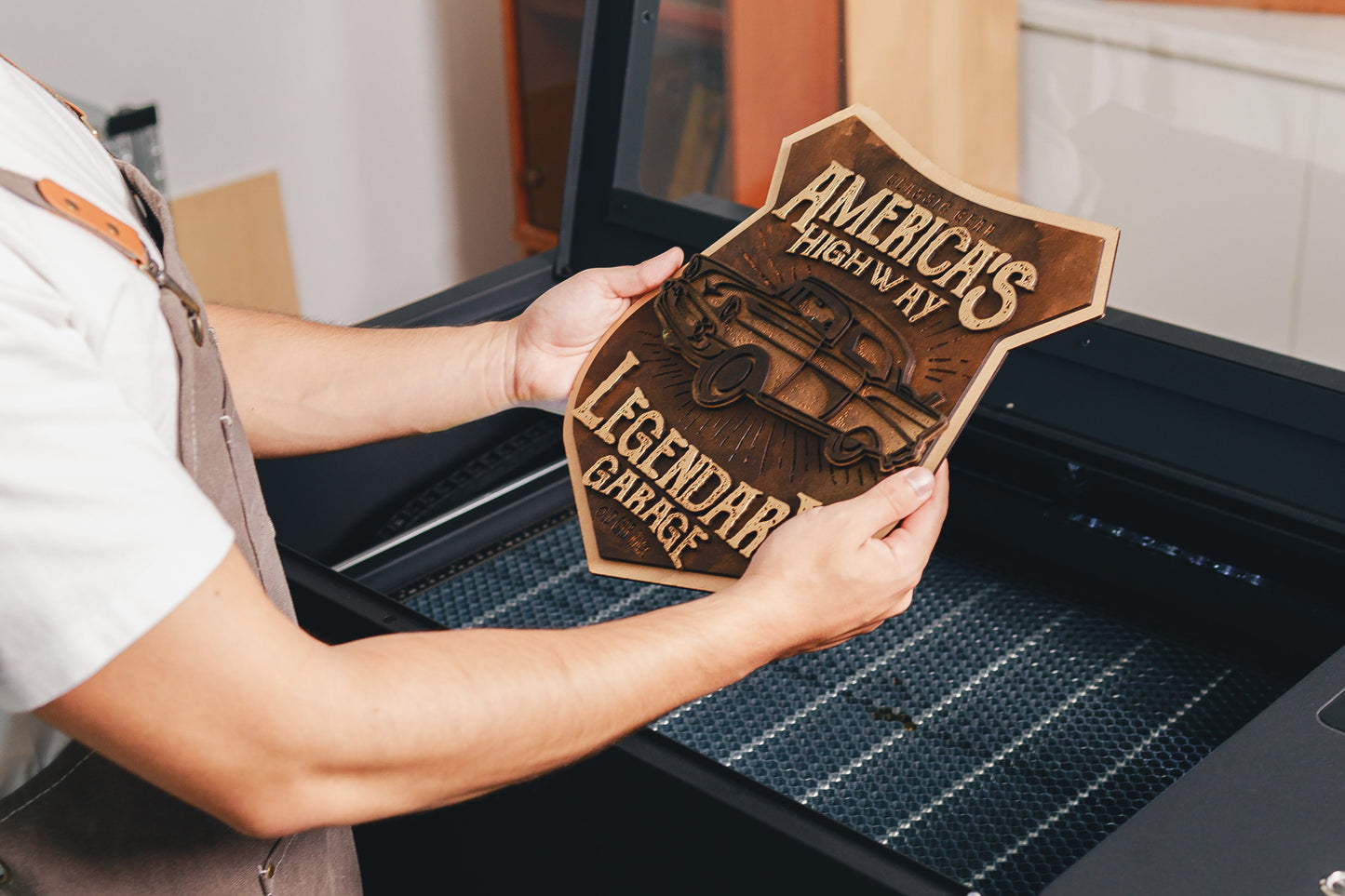 Flux BeamBox II 55W CO2 Laser Cutter