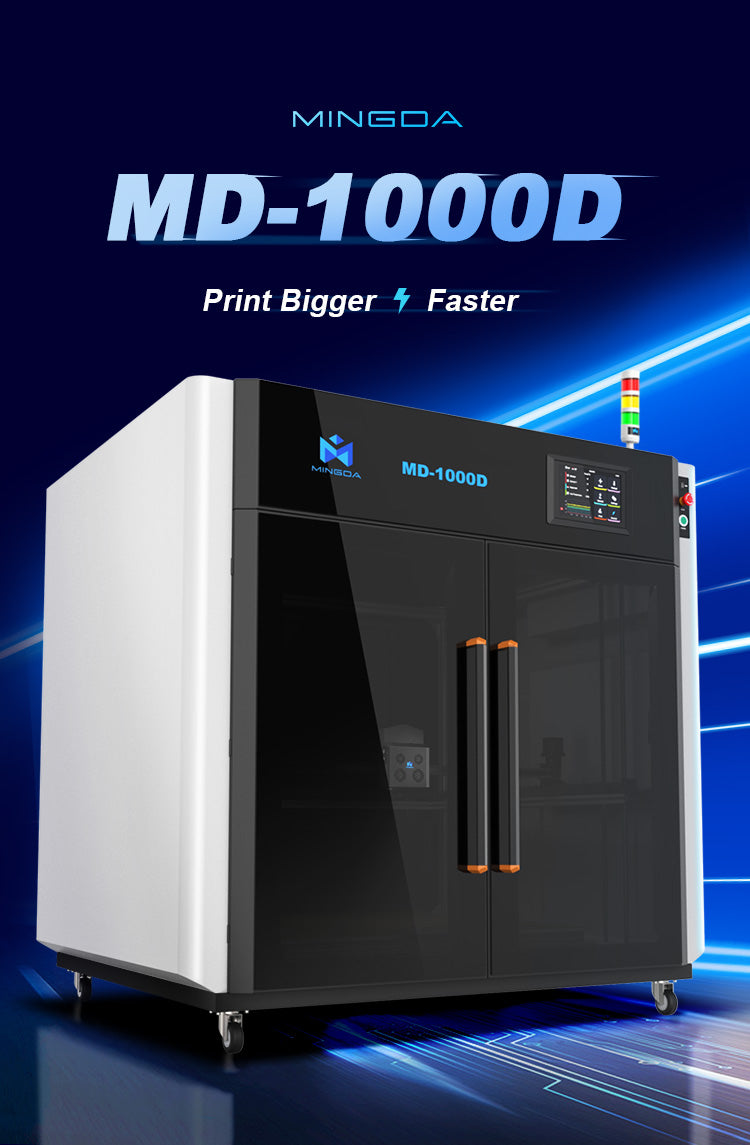 Mingda D1000 Industrial 3D Printer – 1000×1000×1000mm Build Volume