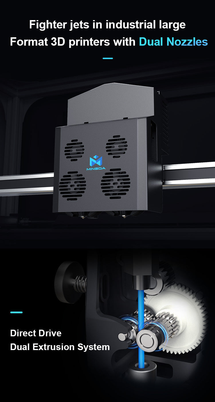 Mingda D1000 Industrial 3D Printer – 1000×1000×1000mm Build Volume