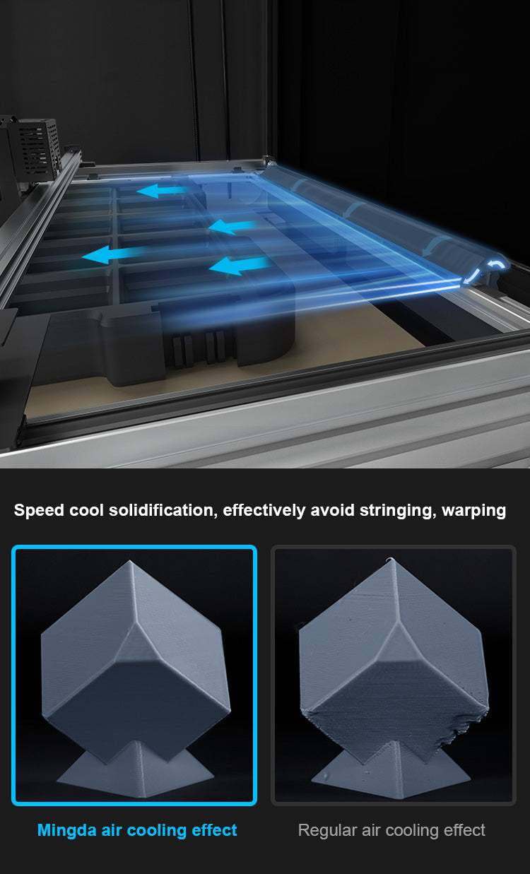 Mingda D1000 Industrial 3D Printer – 1000×1000×1000mm Build Volume