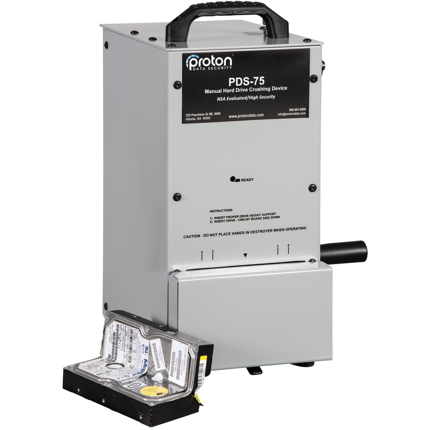 Proton PDS-75 HDD Destroyer/Crusher