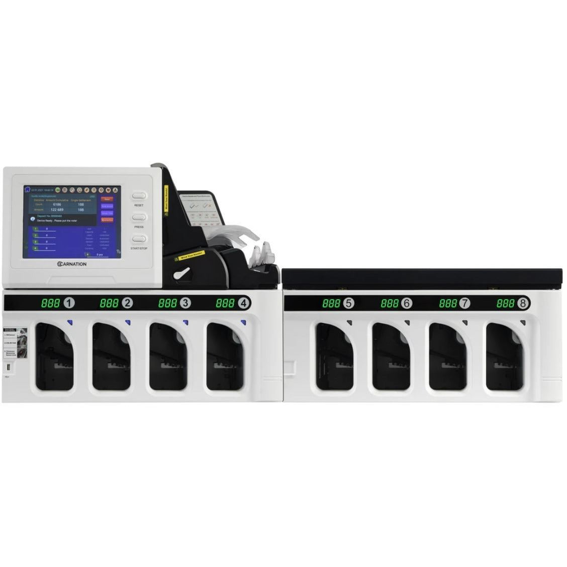Carnation 5-Pocket High-Efficiency Banknote Fitness Sorter CR5000