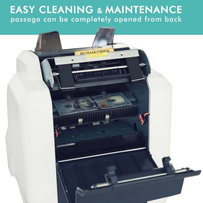 Ribao BCS-160 Bank Grade Two-Pocket Mixed Value Counter Bill Counter & Sorter