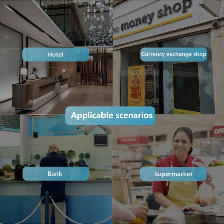 Ribao BCS-160 Bank Grade Two-Pocket Mixed Value Counter Bill Counter & Sorter