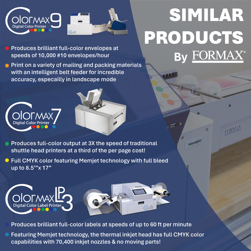 Formax ColorMax8 Digital Color Printer