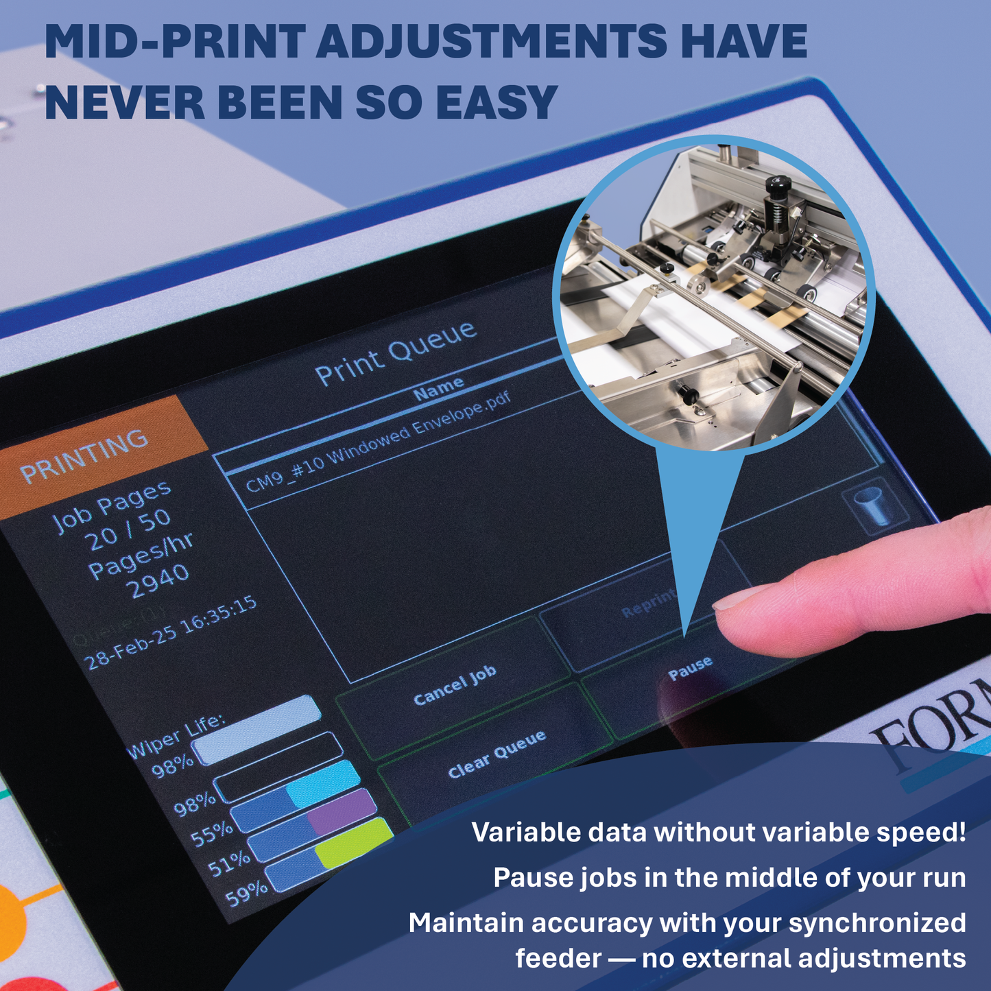 FORMAX ColorMax9 Digital Color Envelope Printer