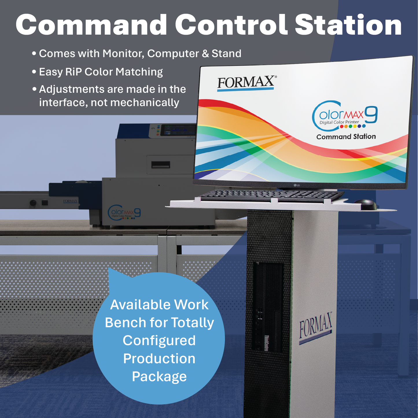 FORMAX ColorMax9 Digital Color Envelope Printer