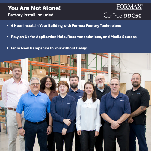 FORMAX Cut-True DDC50 Automatic High-Speed Digital Die Cutter