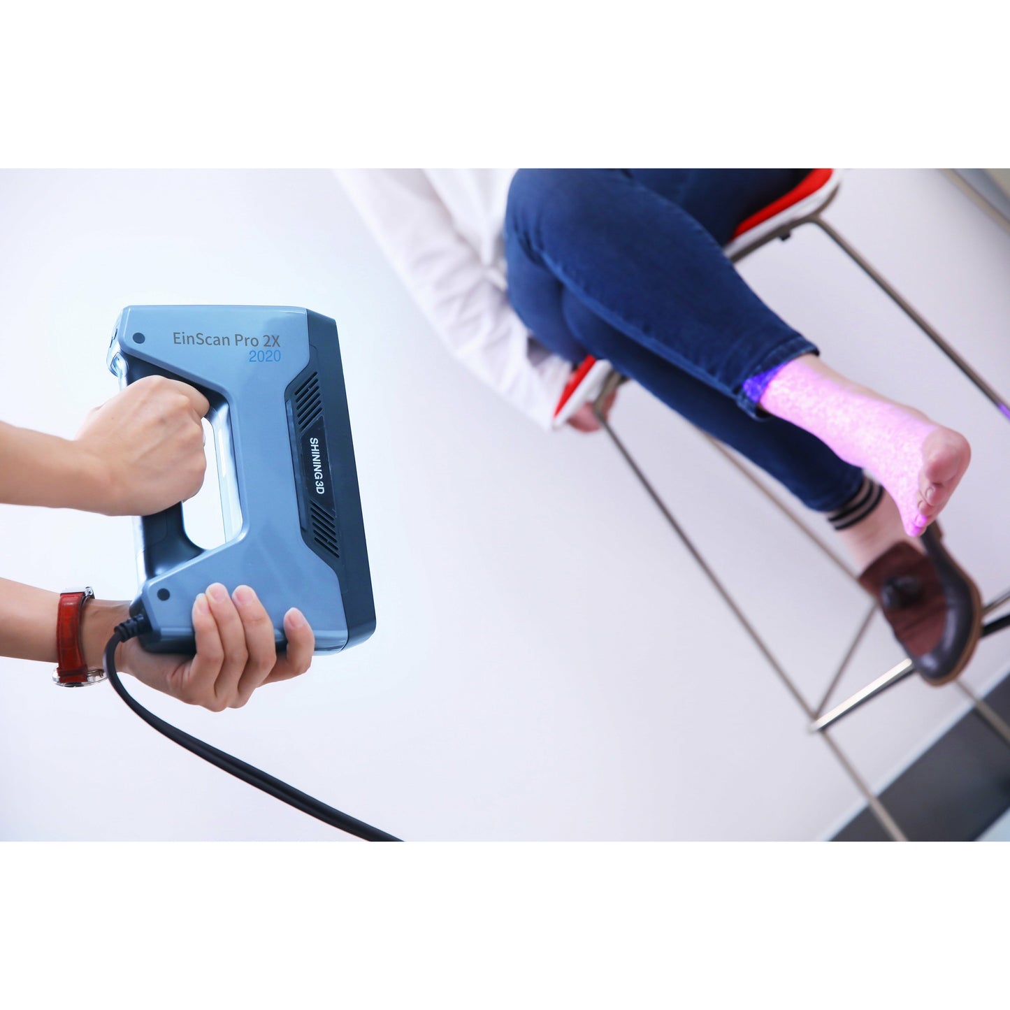 EinScan Pro 2X V2 Handheld 3D Scanner w/ Automated Turntable & Tripod