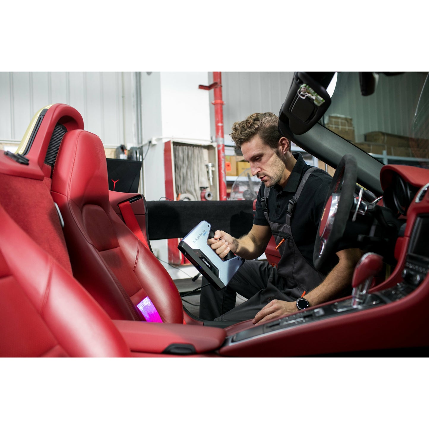 EinScan Pro 2X V2 Handheld 3D Scanner w/ Automated Turntable & Tripod