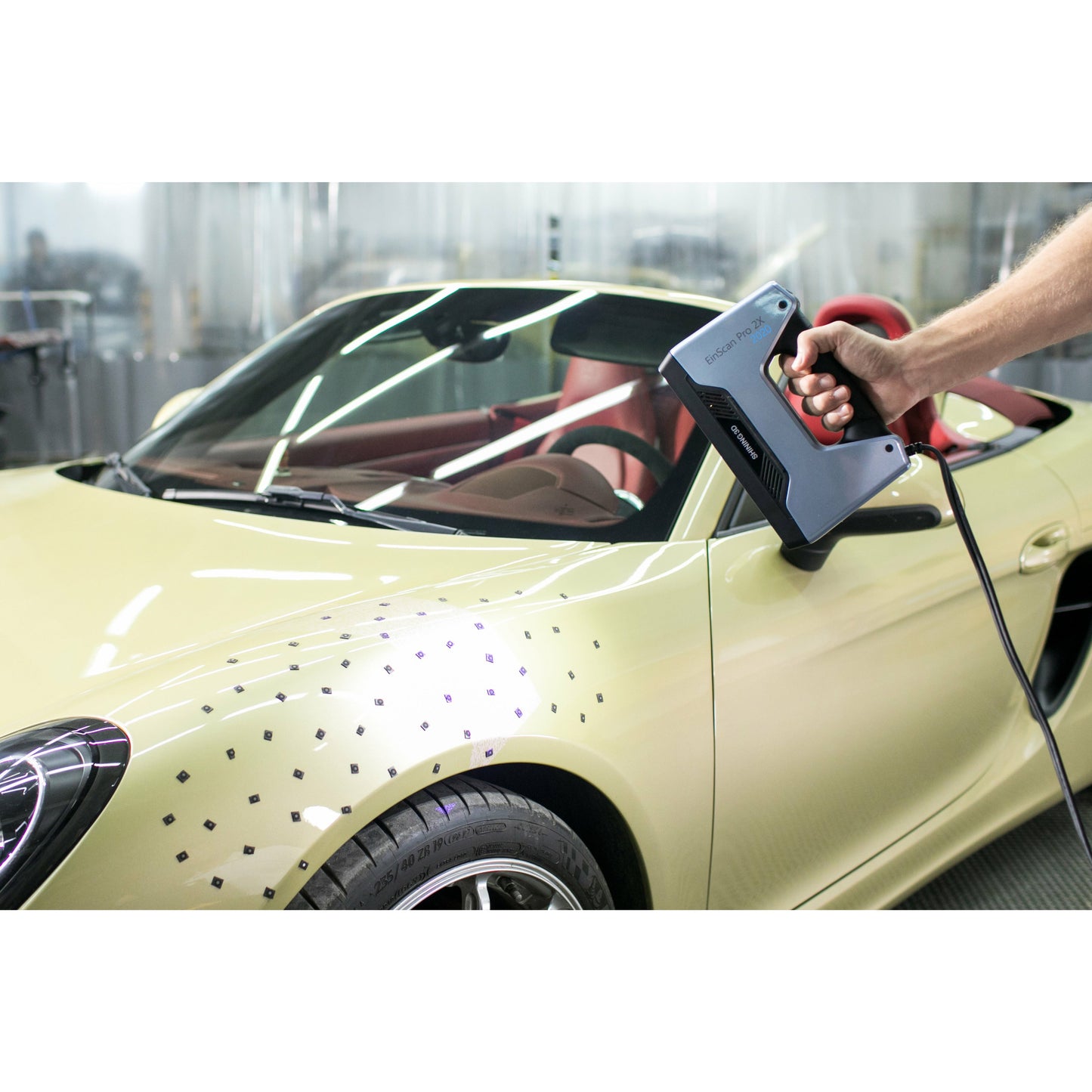 EinScan Pro 2X V2 Handheld 3D Scanner w/ Automated Turntable & Tripod