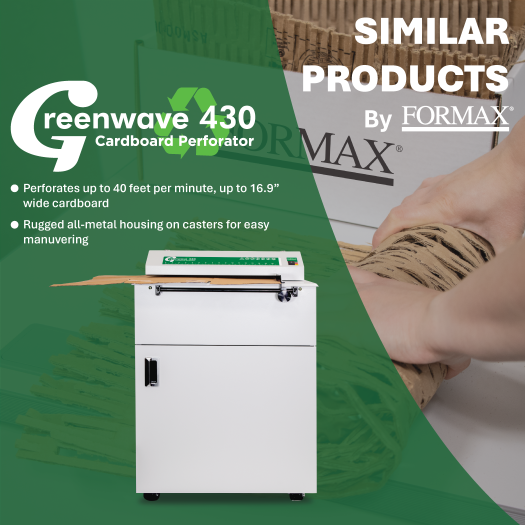Formax Greenwave 410 Tabletop Cardboard Perforator
