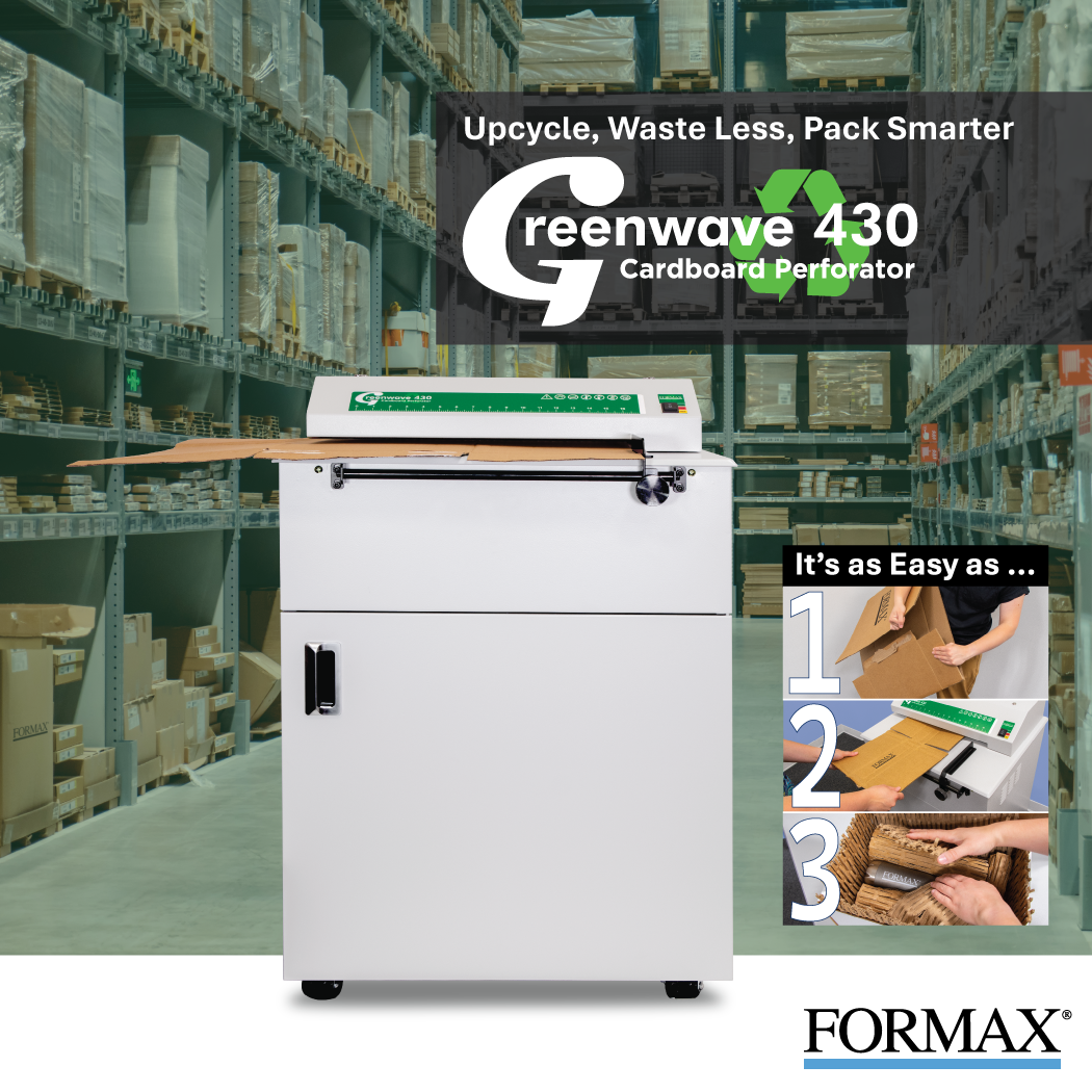 Formax Greenwave 430 Freestanding Cardboard Perforator
