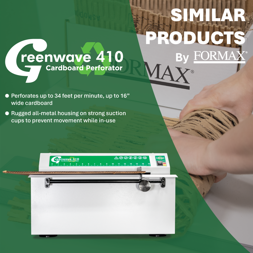 Formax Greenwave 430 Freestanding Cardboard Perforator