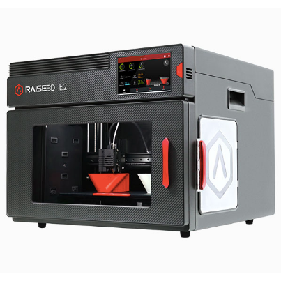 Raise3D E2 IDEX Independent Dual Extruders Auto-Leveling Desktop 3D Printer